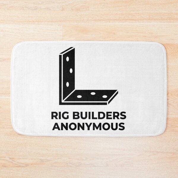 Item preview, Rig Builder Anonymous - Sim Racing Humor designed and sold by GarageGraphics.