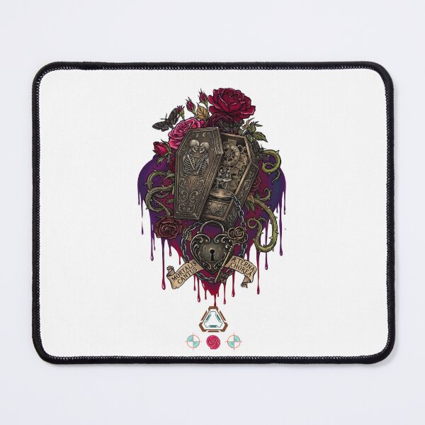 Item preview, MORTALIS CANTUS / ÆTERNA CHOREA – Gothic Coffin Lovers Illustration designed and sold by m-yoga-store.