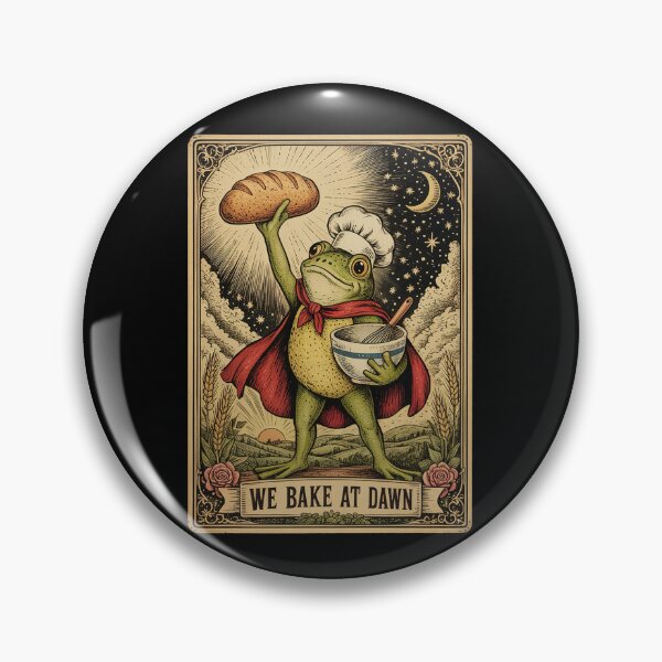 Item preview, We Bake at Dawn Frog Baking designed and sold by suhairee-studio.