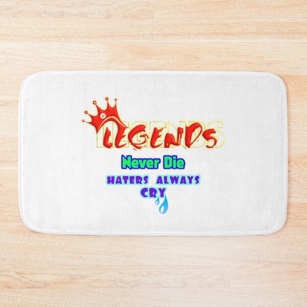 Item preview, Legends Never Die, Haters Always Cry, Motivational Quote T-Shirt designed and sold by T2T-ees.