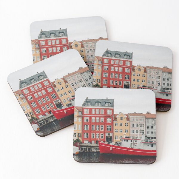 Item preview, Colors of Nyhavn, red designed and sold by graziegranata.