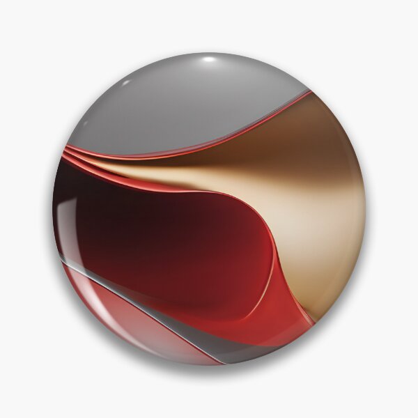 Item preview, Abstract Red Gold Metallic Flow Luxury Wave Background Artwork designed and sold by iiwart.