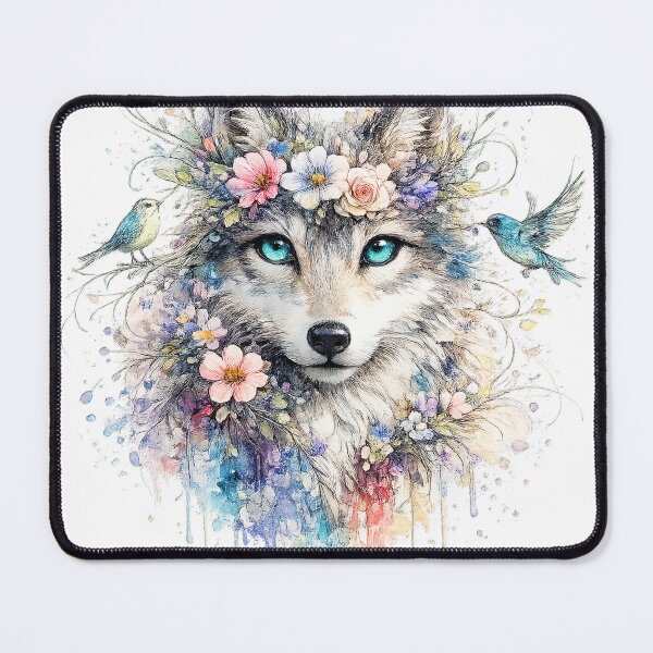 Item preview, Mystic Wolf Blossom Spirit designed and sold by nncreator.