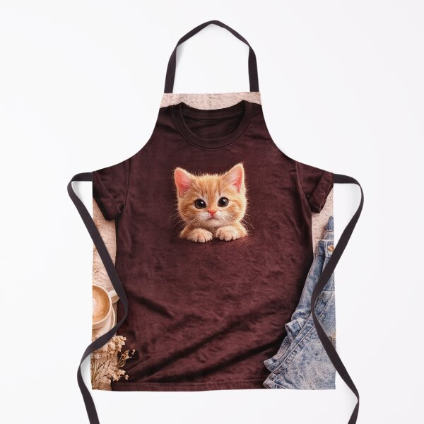 Item preview, Cute Ginger Kitten in Floral Coffee Mug designed and sold by mariolasworld.