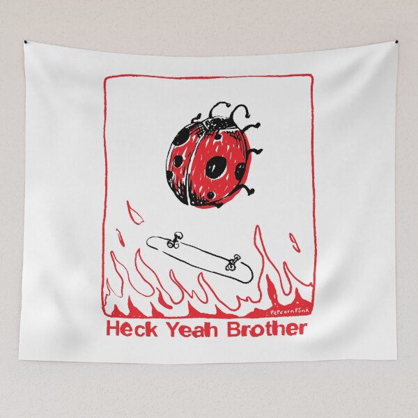 Item preview, Heck Yeah Brother Ladybug designed and sold by PopcornpunkART.