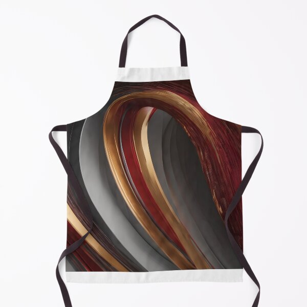Item preview, Abstract Red Gold Curved Motion Luxury Modern Flow Artwork Background designed and sold by iiwart.