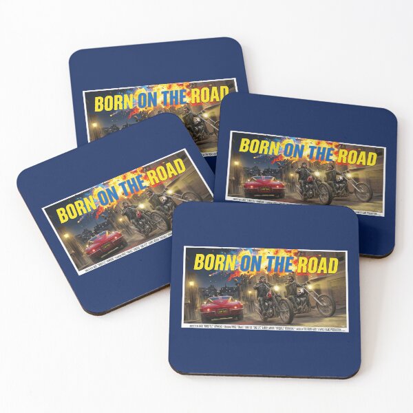 Item preview, ROAD MOVIE POSTER BORN ON THE ROAD 1967 designed and sold by VERYOLDROAD BY AXTON BROWNING .
