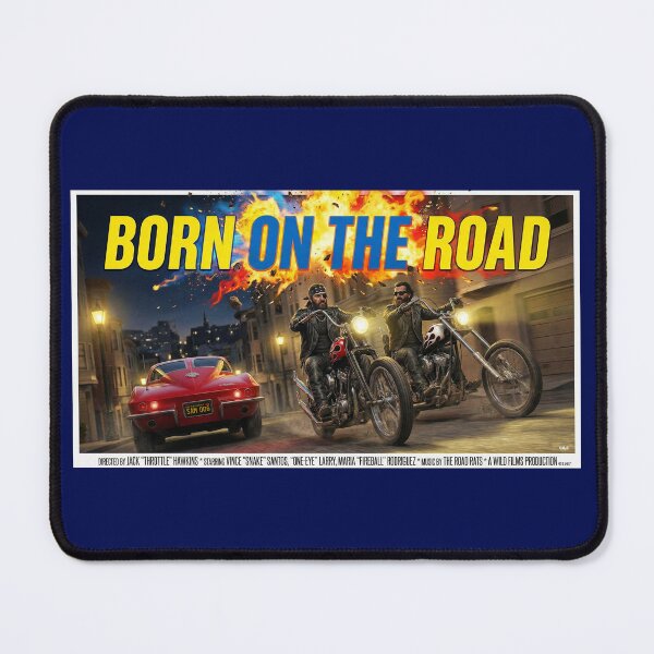 Item preview, ROAD MOVIE POSTER BORN ON THE ROAD 1967 designed and sold by VERYOLDROAD BY AXTON BROWNING .