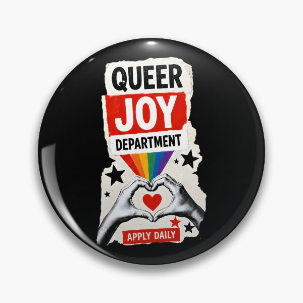 Item preview, Queer Joy Department designed and sold by Craft Design Alchemy.