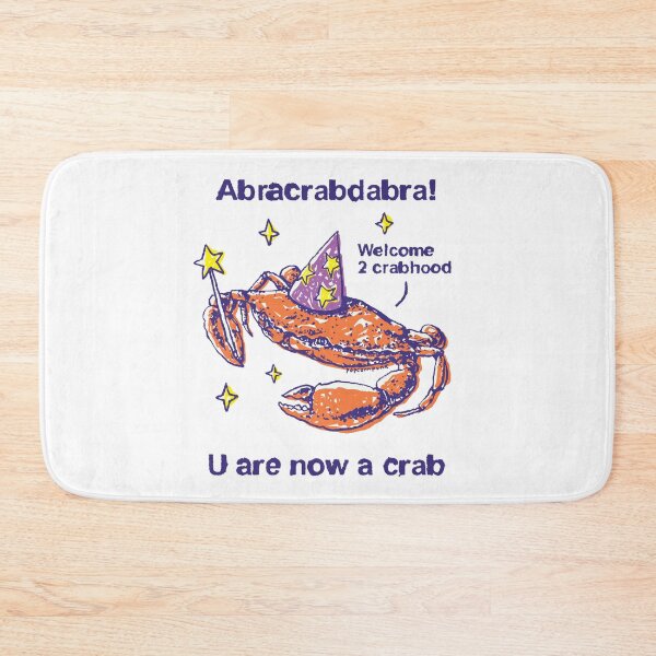 Item preview, Abracadabra You Are Now A Crab designed and sold by PopcornpunkART.