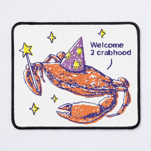 Item preview, Abracadabra You Are Now A Crab designed and sold by PopcornpunkART.