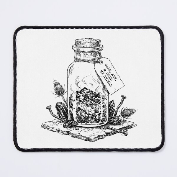 Item preview, Jar of the Shadow Shield - Black Salt Protection designed and sold by bapupa.