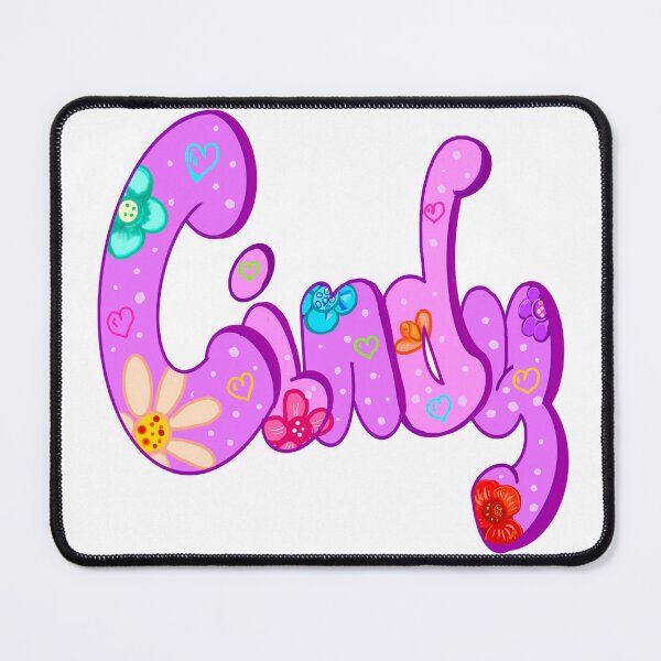 Item preview, Cindy Top 10 best personalized gifts purple daisies Cindy personalised personalized  custom name with aesthetic flowers on purple background . Cindy designed and sold by Artonmytee.