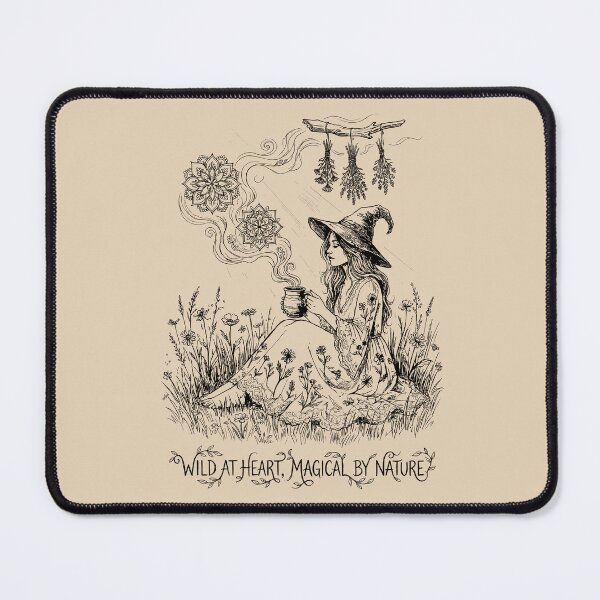Item preview, Botanical Wildflower Spirit - Boho Witch designed and sold by bapupa.