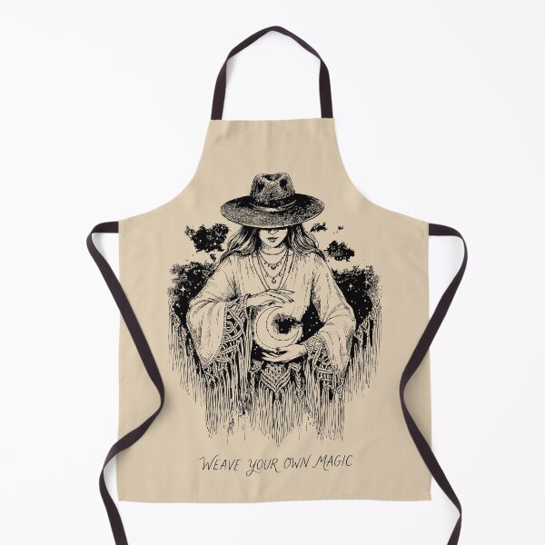 Item preview, Moonlit Celestial Weaver - Boho Witch designed and sold by bapupa.