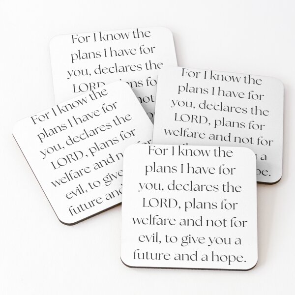 Item preview, Jeremiah 29:11 Minimalist Bible Verse designed and sold by andreavlad.