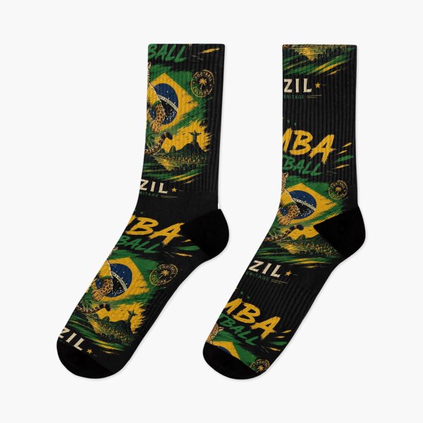 Item preview, Brazil Samba Football Heritage Jaguar | Culture Atlas Soccer Fan Design designed and sold by Culture Atlas .