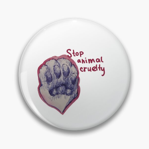 Item preview, Stop animal cruelty  designed and sold by NinaHalfNinja.