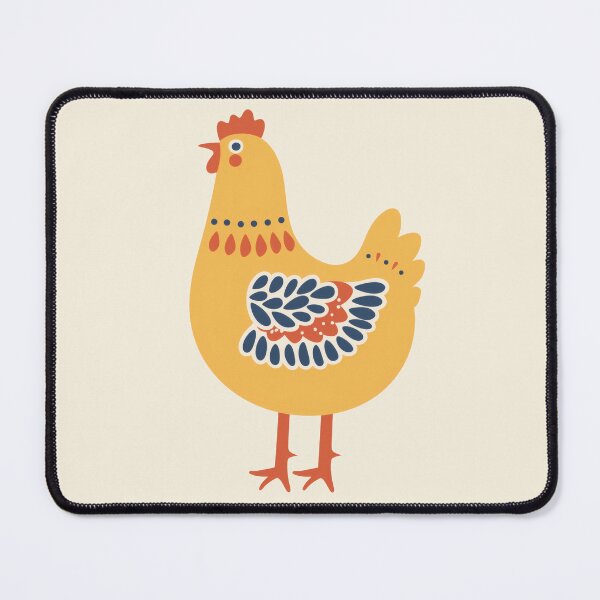 Item preview, Scandinavian Folk Art, Chicken designed and sold by xiao xuans.