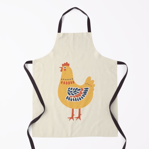 Item preview, Scandinavian Folk Art, Chicken designed and sold by xiao xuans.