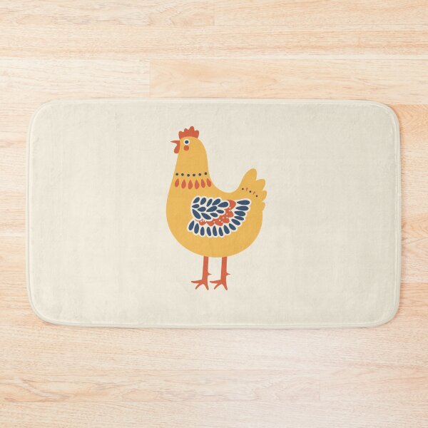 Item preview, Scandinavian Folk Art, Chicken designed and sold by xiao xuans.