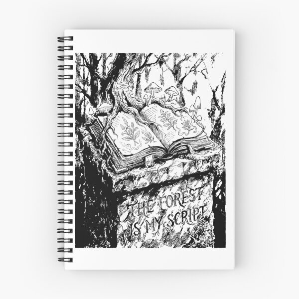 Item preview, Verdant Living Grimoire - Book of Shadows designed and sold by bapupa.
