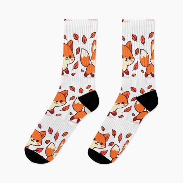 Item preview, Enjoy the Journey Fox - Forest Adventure Sticker designed and sold by foryouandyours.