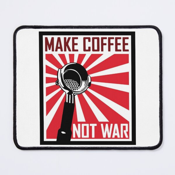 Item preview, Make Coffee Not War Retro Espresso Design designed and sold by Macias123.
