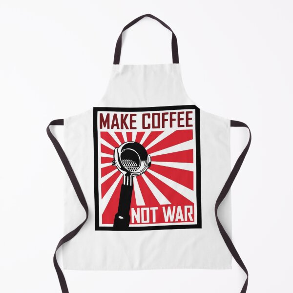 Item preview, Make Coffee Not War Retro Espresso Design designed and sold by Macias123.