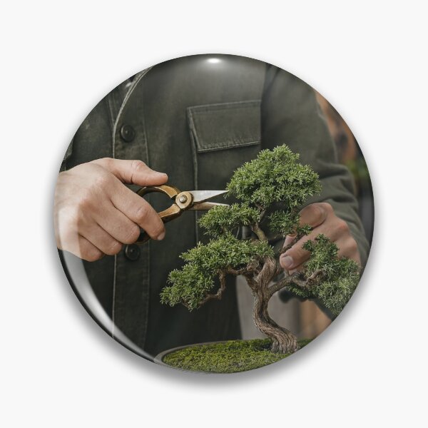 Item preview, trimming a juniper bonsai tree designed and sold by psychoshadow.