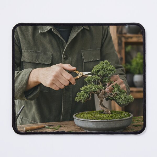 Item preview, trimming a juniper bonsai tree designed and sold by psychoshadow.