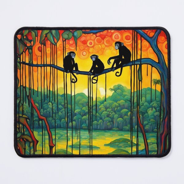 Item preview, Spider Monkeys on branch designed and sold by George Hutton Hunter.