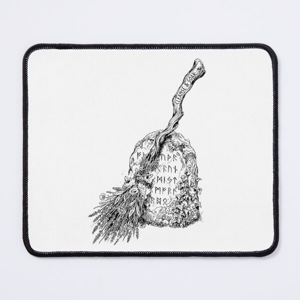 Item preview, Grove Keeper's Broom - Witch Broomstick designed and sold by bapupa.