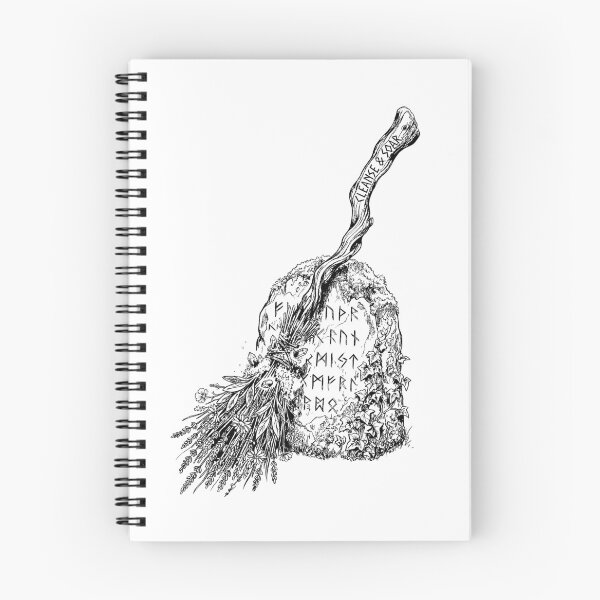 Item preview, Grove Keeper's Broom - Witch Broomstick designed and sold by bapupa.