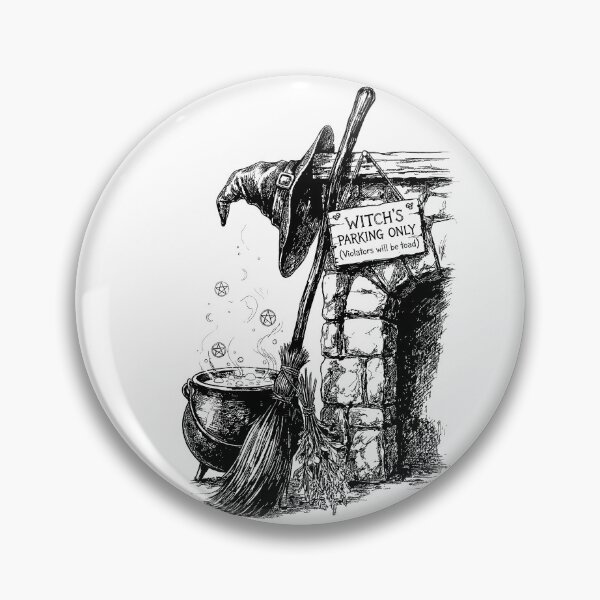 Item preview, Hearthside Sentinel - Witch Broomstick designed and sold by bapupa.