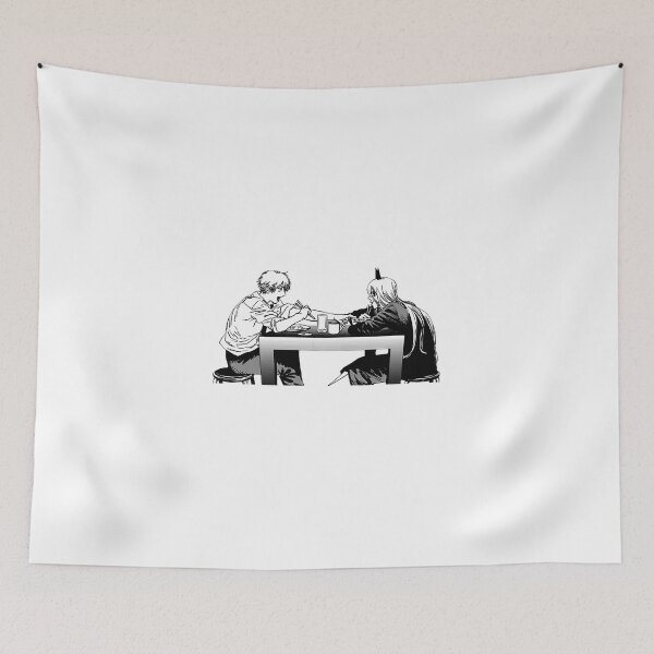 Item preview, Chaotic roommates eating together at the table designed and sold by Deviantfant.