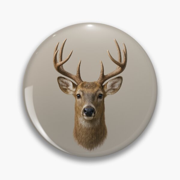 Item preview, Buck Wild Face Minimal Wildlife Logo designed and sold by BROHLine Studio.