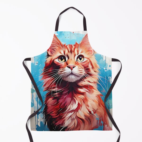 Item preview, artistic water color cat designed and sold by ToxicInkArt.