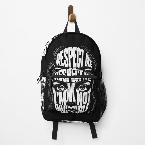 Item preview, RESPECT ME, I'M NOT INVISIBLE designed and sold by KINSPIREWOLFBAT.