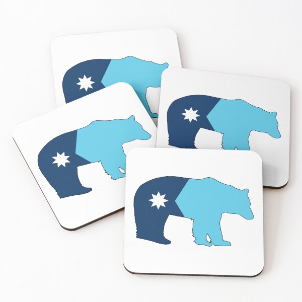 Item preview, Minnesota Flag Bear designed and sold by Esskay Designs.