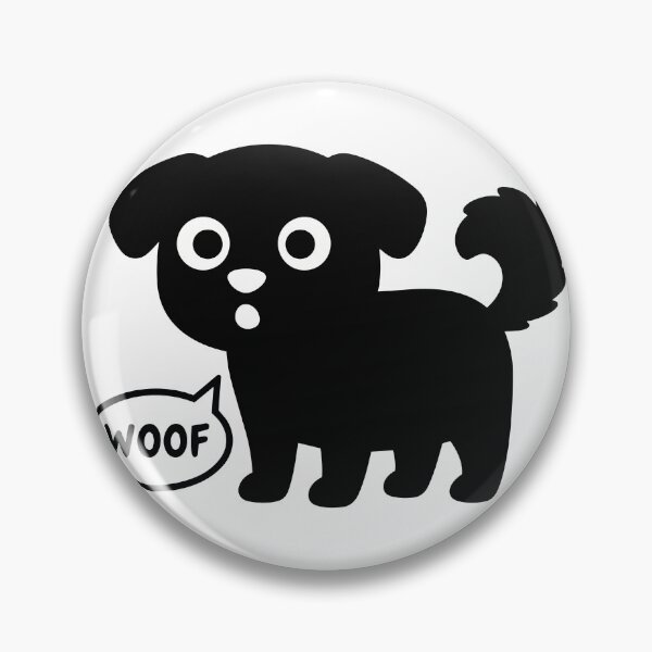 Item preview, Minimalist Puppy Line Art - Black and White Woof Vector - Cute Dog Silhouette Decor designed and sold by BestChoiceService.
