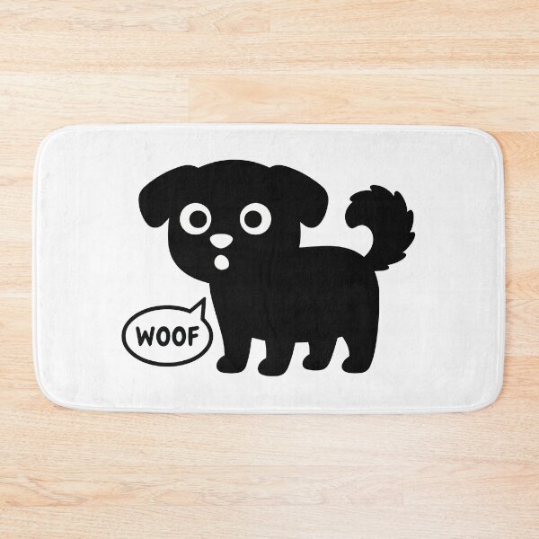 Item preview, Minimalist Puppy Line Art - Black and White Woof Vector - Cute Dog Silhouette Decor designed and sold by BestChoiceService.