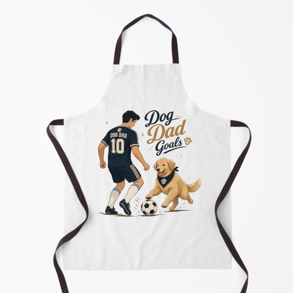 Item preview, Soccer Golden Retriever Dog Dad Goals Kawaii T-Shirt Sticker designed and sold by Ashley critters.