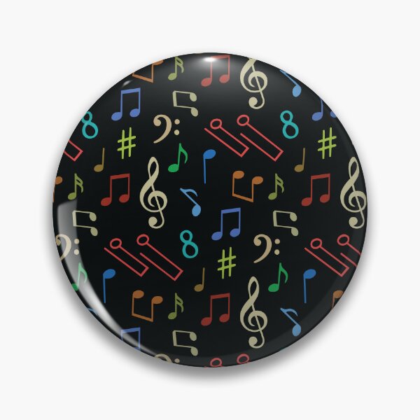 Item preview, Colorful Music Notes Seamless Pattern designed and sold by Creative Owlet.
