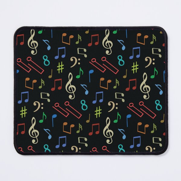 Item preview, Colorful Music Notes Seamless Pattern designed and sold by Creative Owlet.