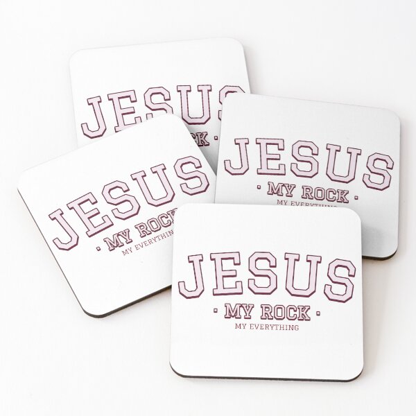 Artikelvorschau, Jesus, mein Fels, mein Ein und Alles – Christliches Glaubensdesign | Inspirierendes Bibelzitat als Geschenk für Gläubige entworfen und verkauft von GlimmerAura.