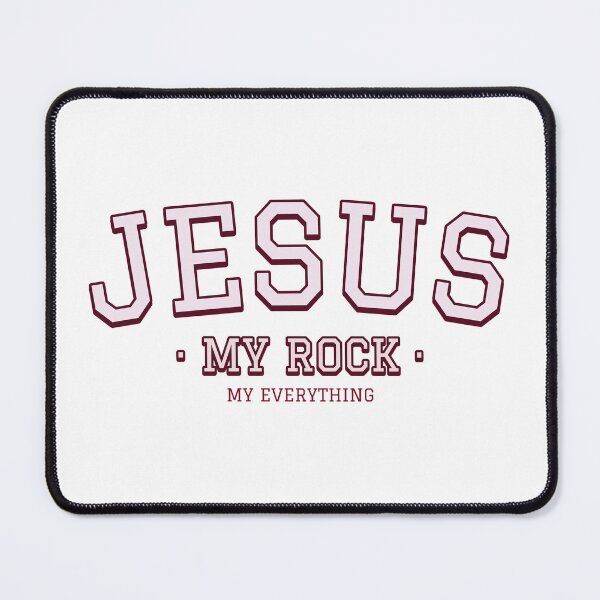 Item preview, Jesus My Rock My Everything Christian Faith Design | Inspirational Bible Quote Gift for Believers designed and sold by GlimmerAura.