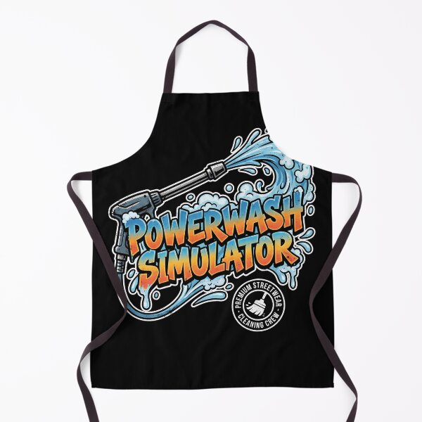 Item preview, PowerWash Simulator Splash Logo designed and sold by Senpaiwaves.