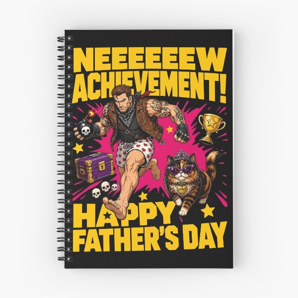 Item preview, Neeeeew Achievement Happy Fathers Day The dungeon Crawler designed and sold by Holyiury.