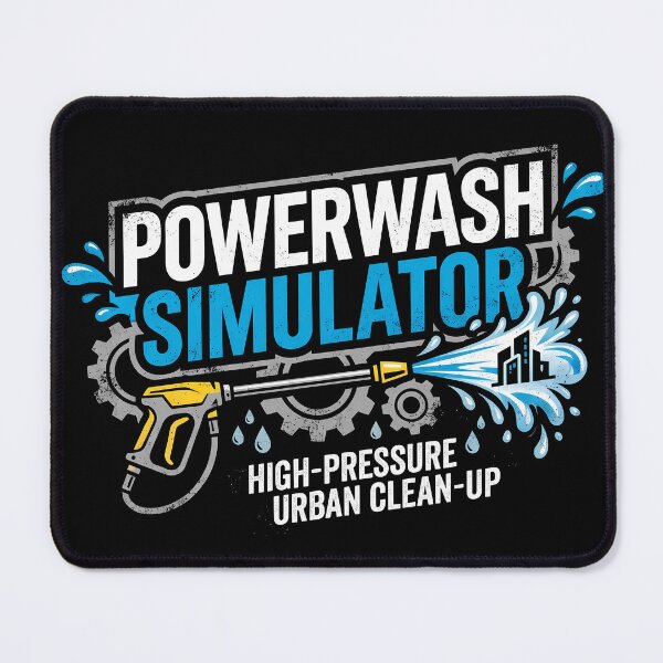 Item preview, PowerWash Simulator High Pressure Cleanup designed and sold by Senpaiwaves.